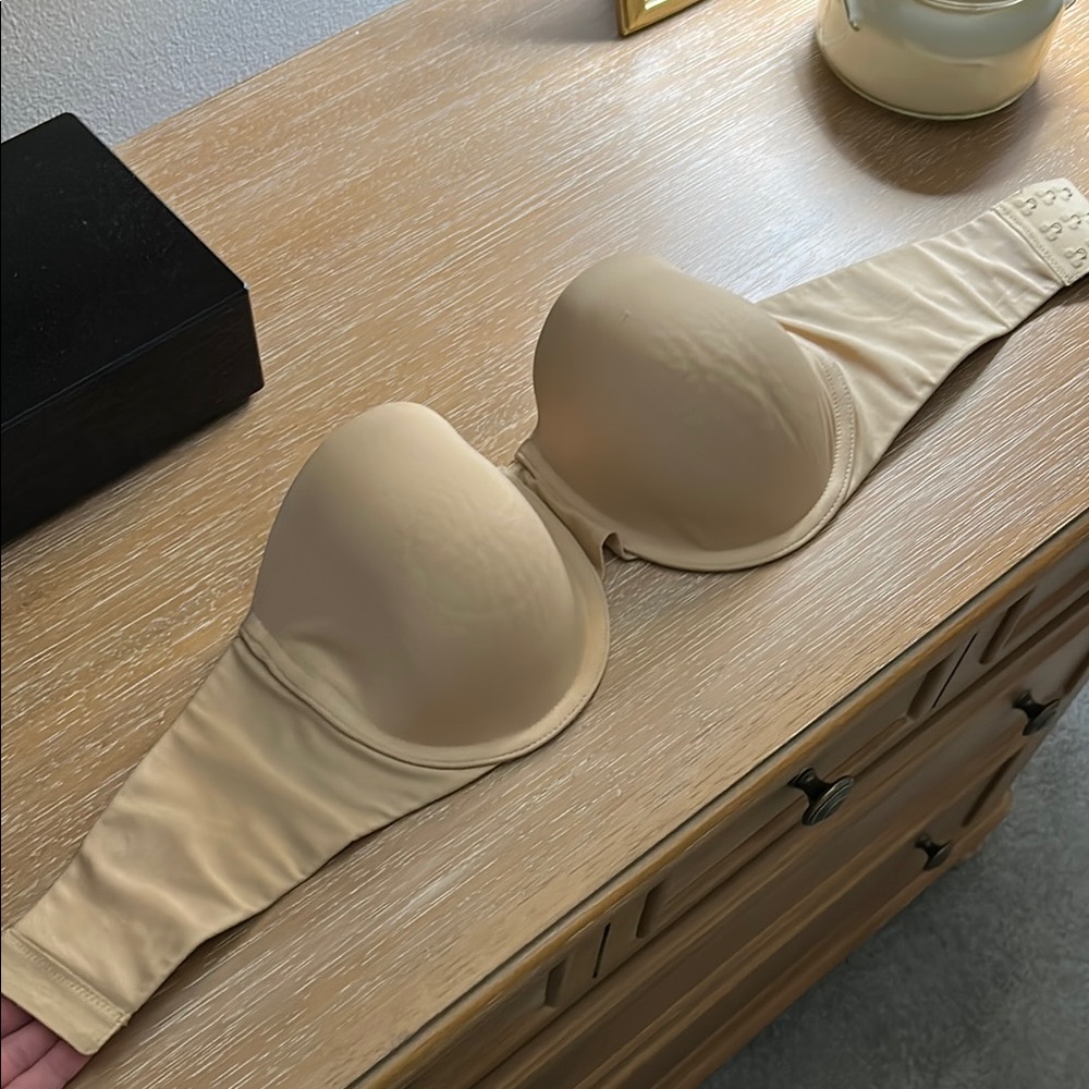 SPANX Tan Strapless Bra